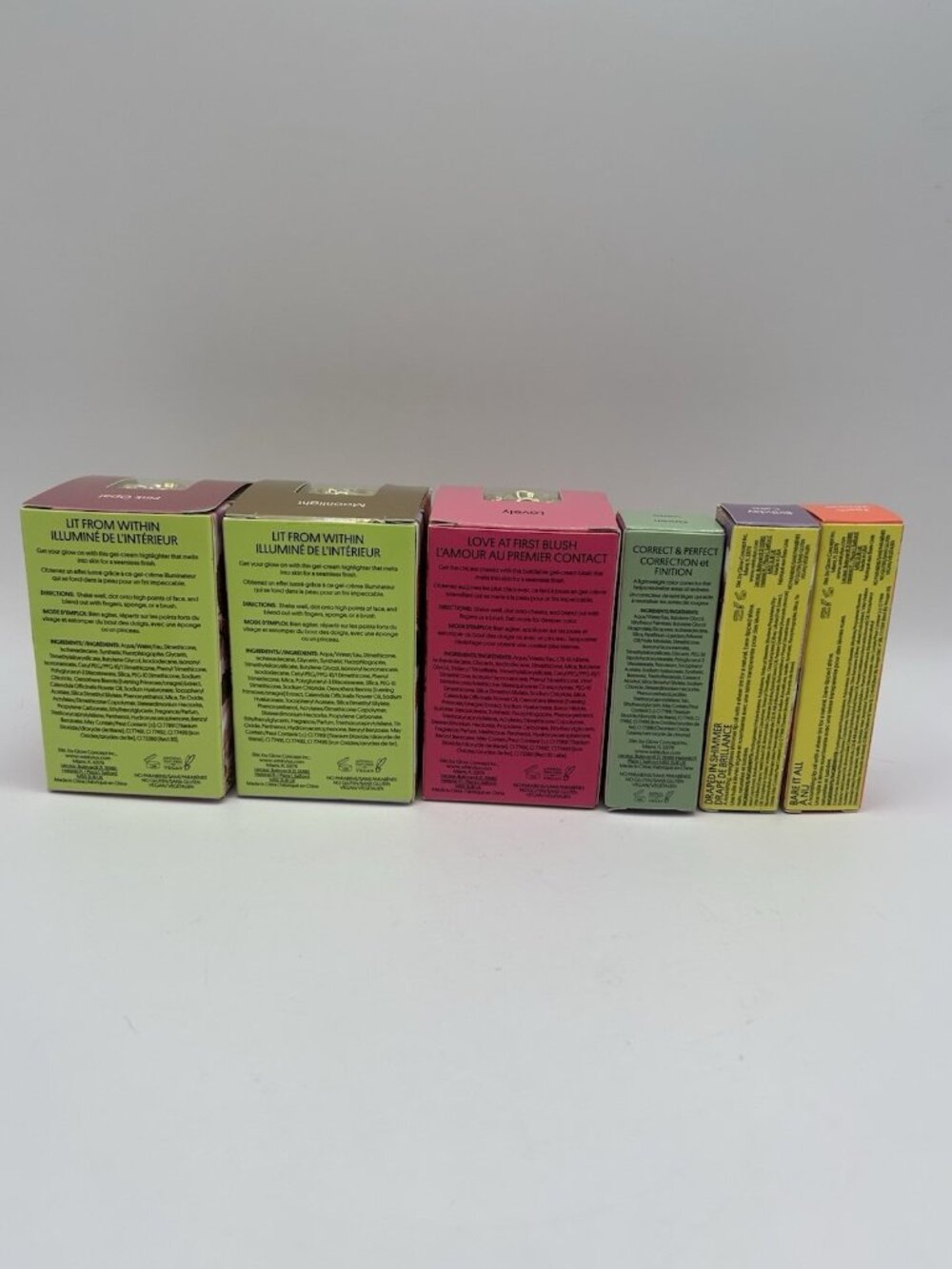 Winky Lux Makeup Lot 6pc Cheeky Rose Highlighter Blush Lip Oil Color Corrector - Picture 10 of 16